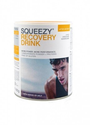 спортивное питание напиток SQUEEZY PROTEIN ENERDY DRINK 400г (2л)  для восстановления
