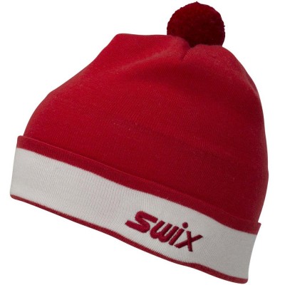 шапка SWIX Tradition 46451-99990  красн/бел.