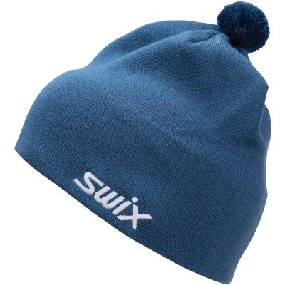 шапка SWIX Tradition 46574-72102  серо-син.