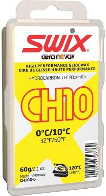 парафин CH SWIX CH10X-060 желт. 0°/+10°С 60г