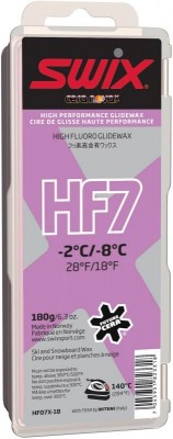 парафин HF SWIX HF07X-180 высокофтор. фиол. -2°/-8°C 180г
