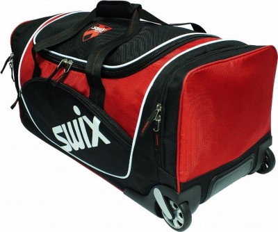 сумка SWIX NNT21 на колесах 92л красн/черн.