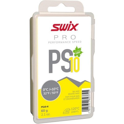 парафин CH SWIX PS10-6 YELLOW желт. 0°/+10°С 60г