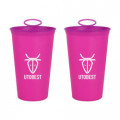 стакан UTOBEST SOFT CUP UTR215-200-2 Pink мягкий розов. 200мл 2шт.в компл.