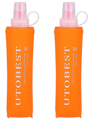 фляга UTOBEST SOFT FLASK UTR203-250-2 Orange мягкая оранж. 250мл 2шт.в компл.