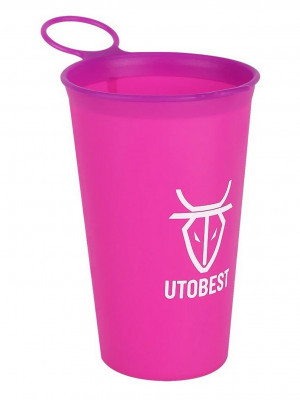 стакан UTOBEST SOFT CUP UTR215-200-2 Pink мягкий розов. 200мл 2шт.в компл.